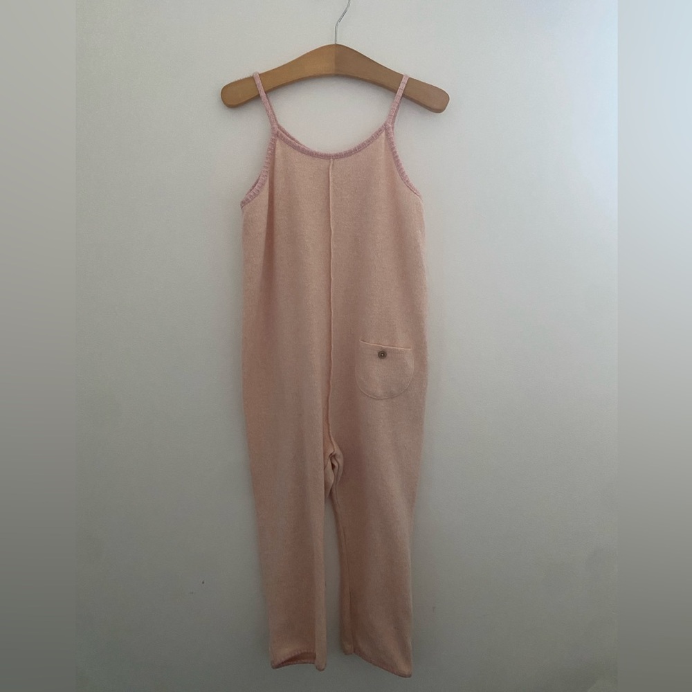 Zara size 4-5 pink super soft jumpsuit 35.90